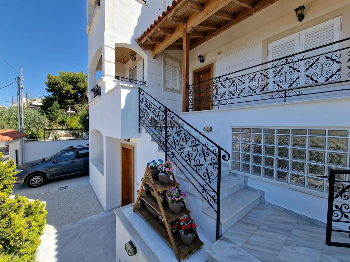 Villa Liana : Luxury Villa With Fantastic Sea View, Near Airport Πόρτο Ράφτη Εξωτερικό φωτογραφία