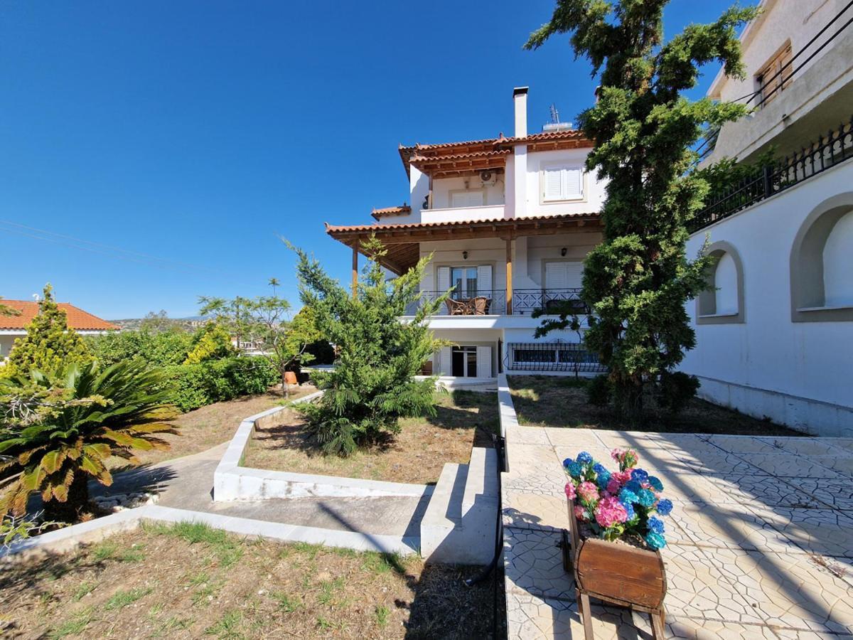 Villa Liana : Luxury Villa With Fantastic Sea View, Near Airport Πόρτο Ράφτη Εξωτερικό φωτογραφία