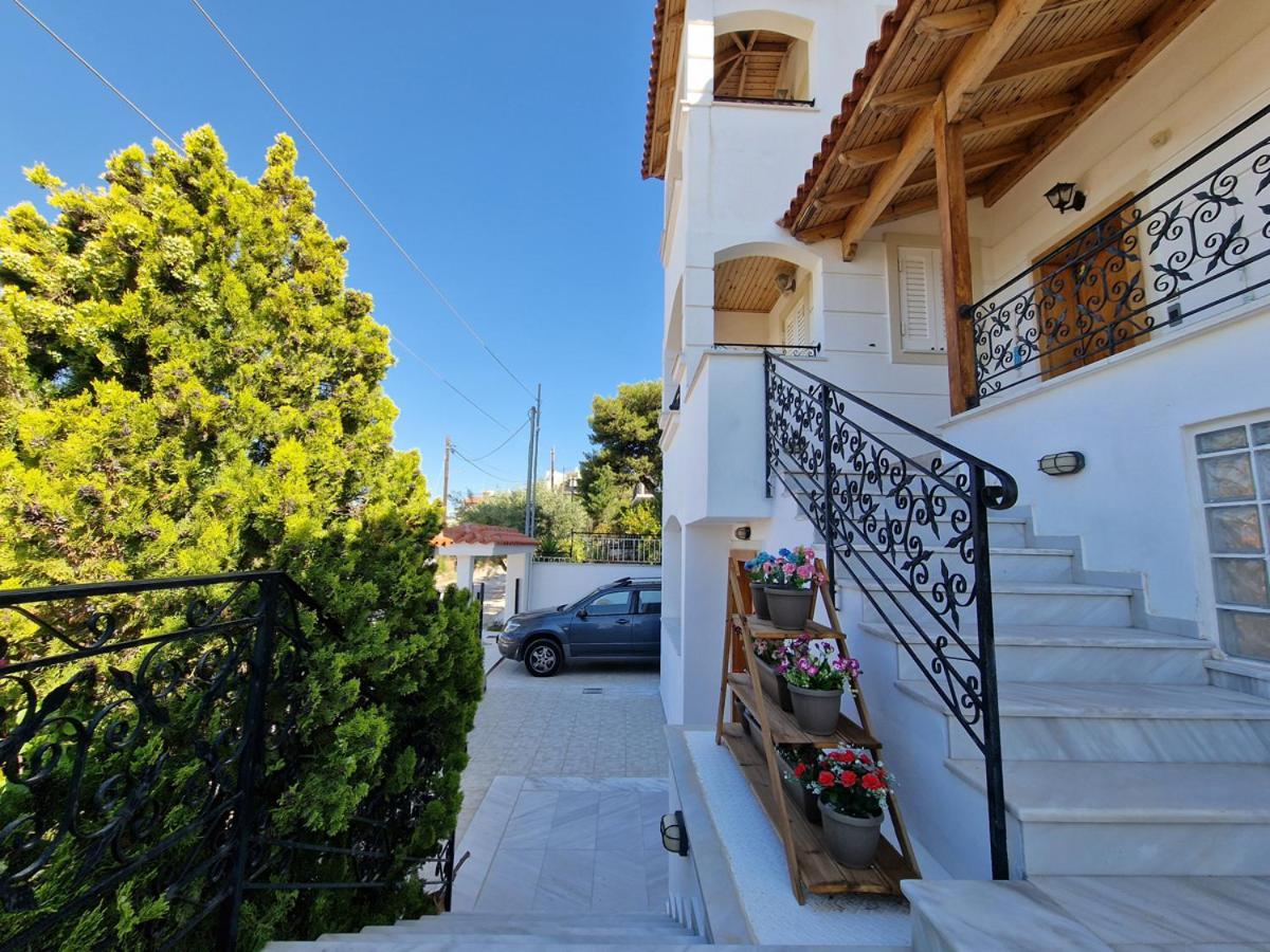 Villa Liana : Luxury Villa With Fantastic Sea View, Near Airport Πόρτο Ράφτη Εξωτερικό φωτογραφία